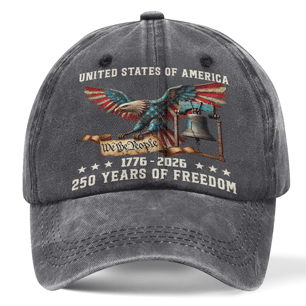 America 250th Anniversary Washed Cap
