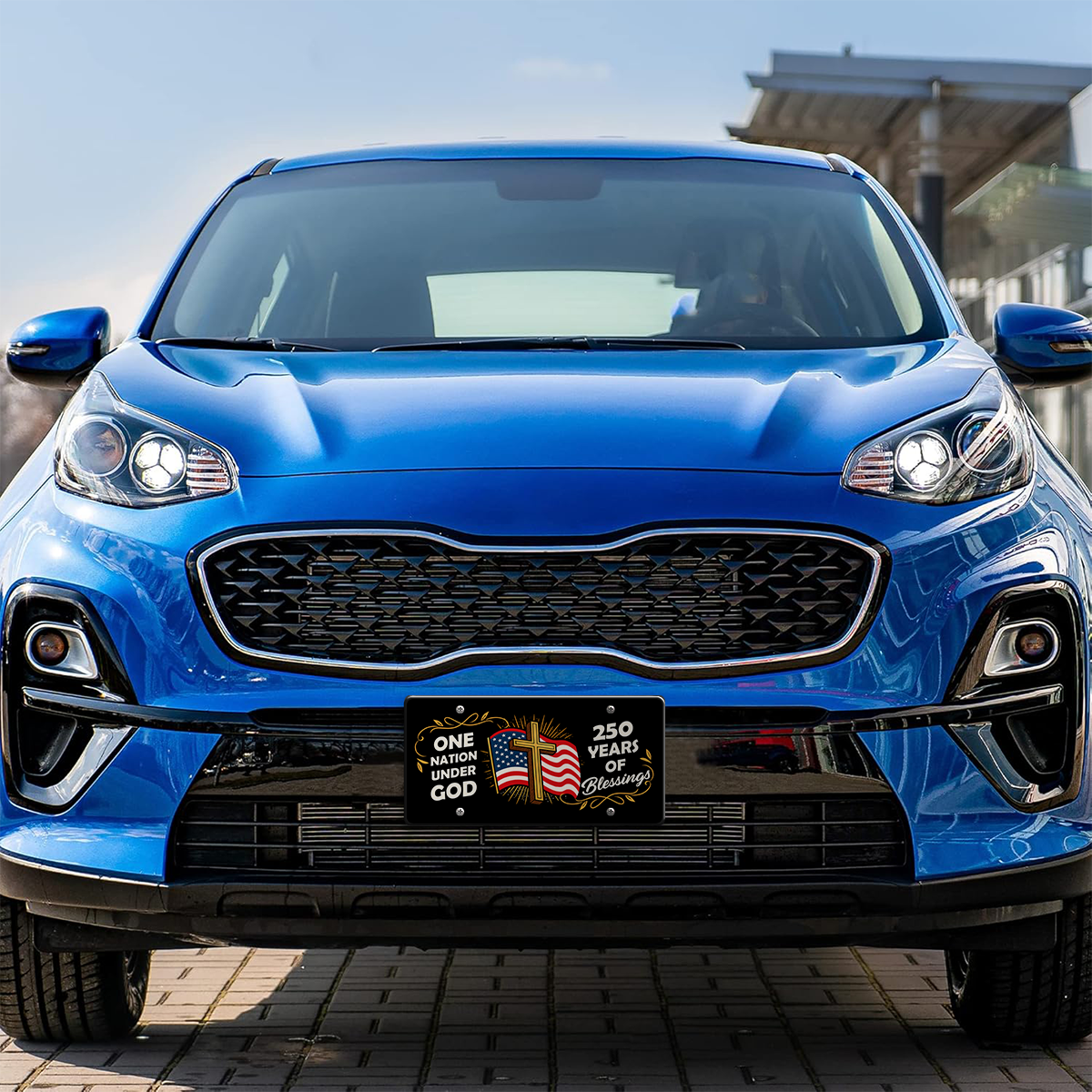 America 250 Years of Freedom Aluminum License Plate