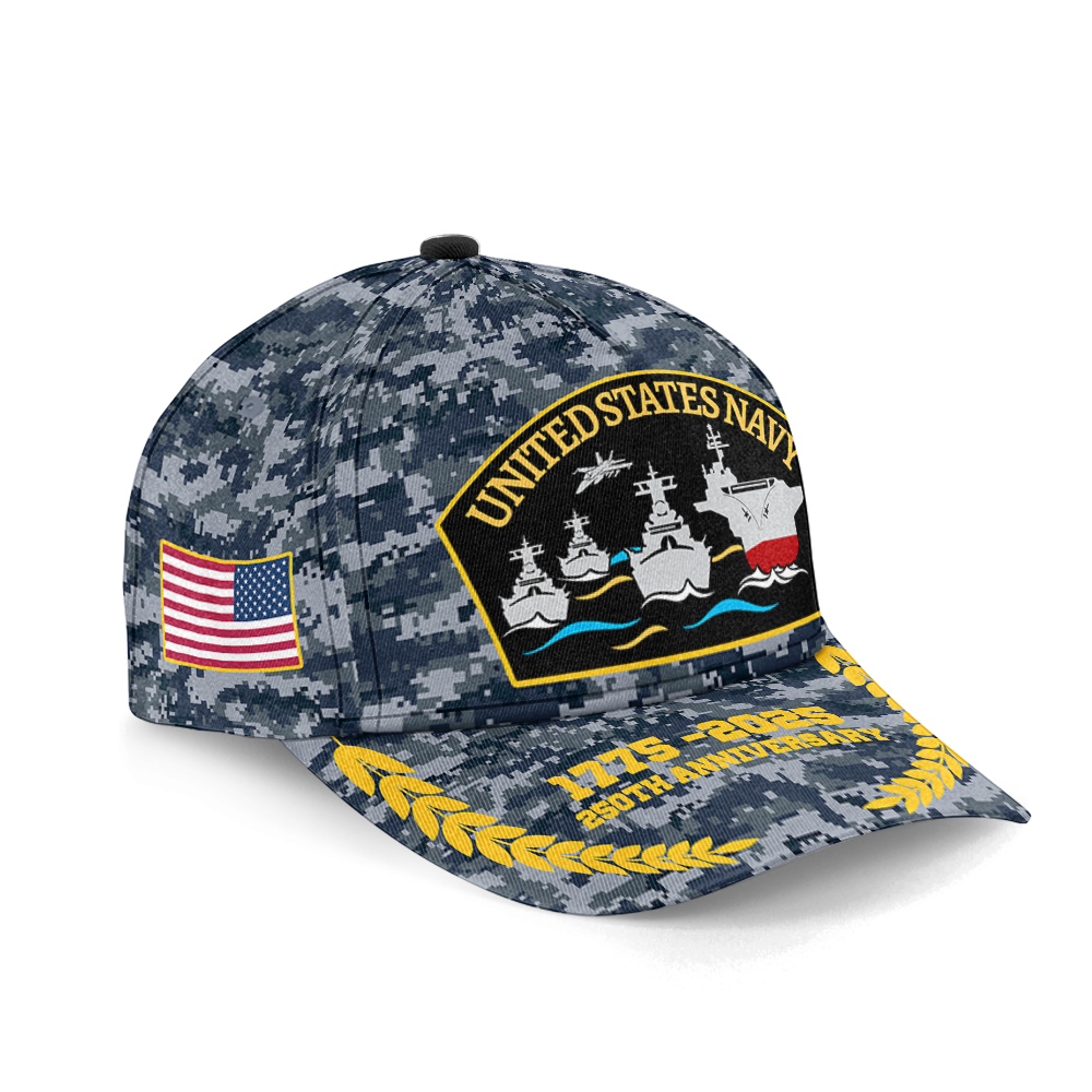 Navy 250th Anniversary Classic Cap