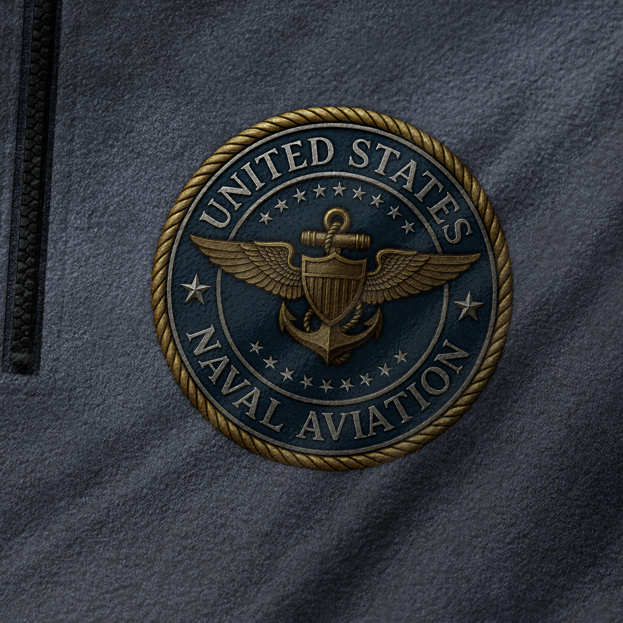 Naval Aviation Half-Zip Raglan Sweatshirt