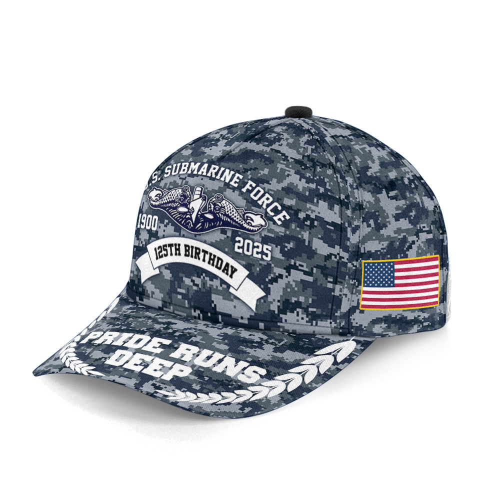 Navy Submarine 125th Birthday Classic Cap