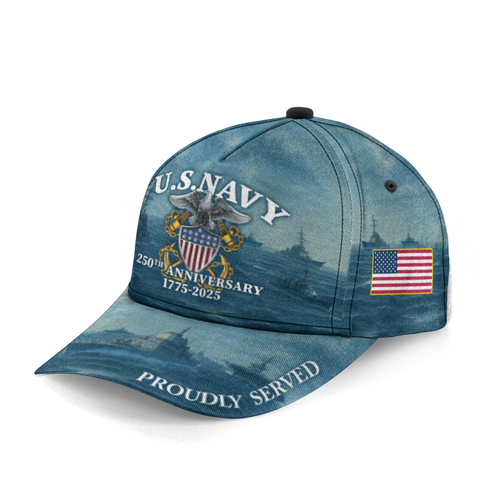 Navy 250th Anniversary Classic Cap