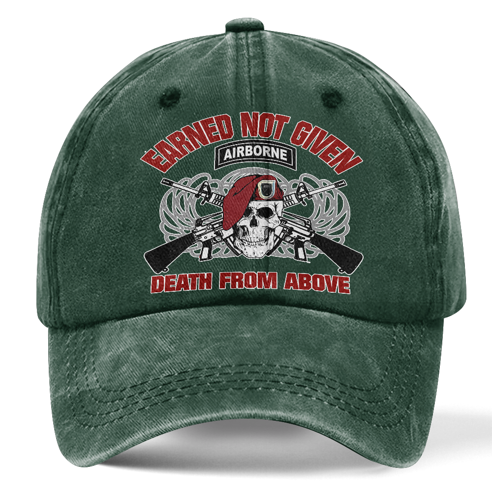 Airborne Death From Above Washed Cap