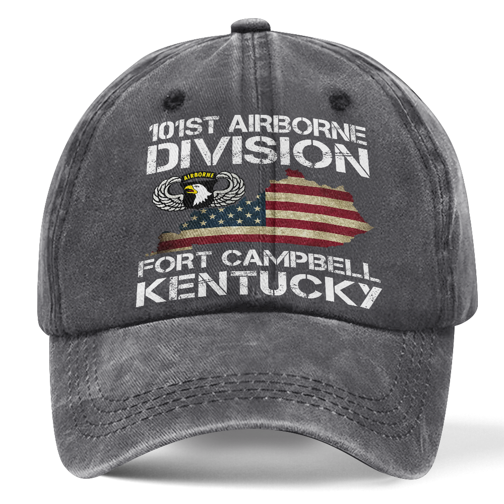 Airborne Fort Campbell Washed Cap