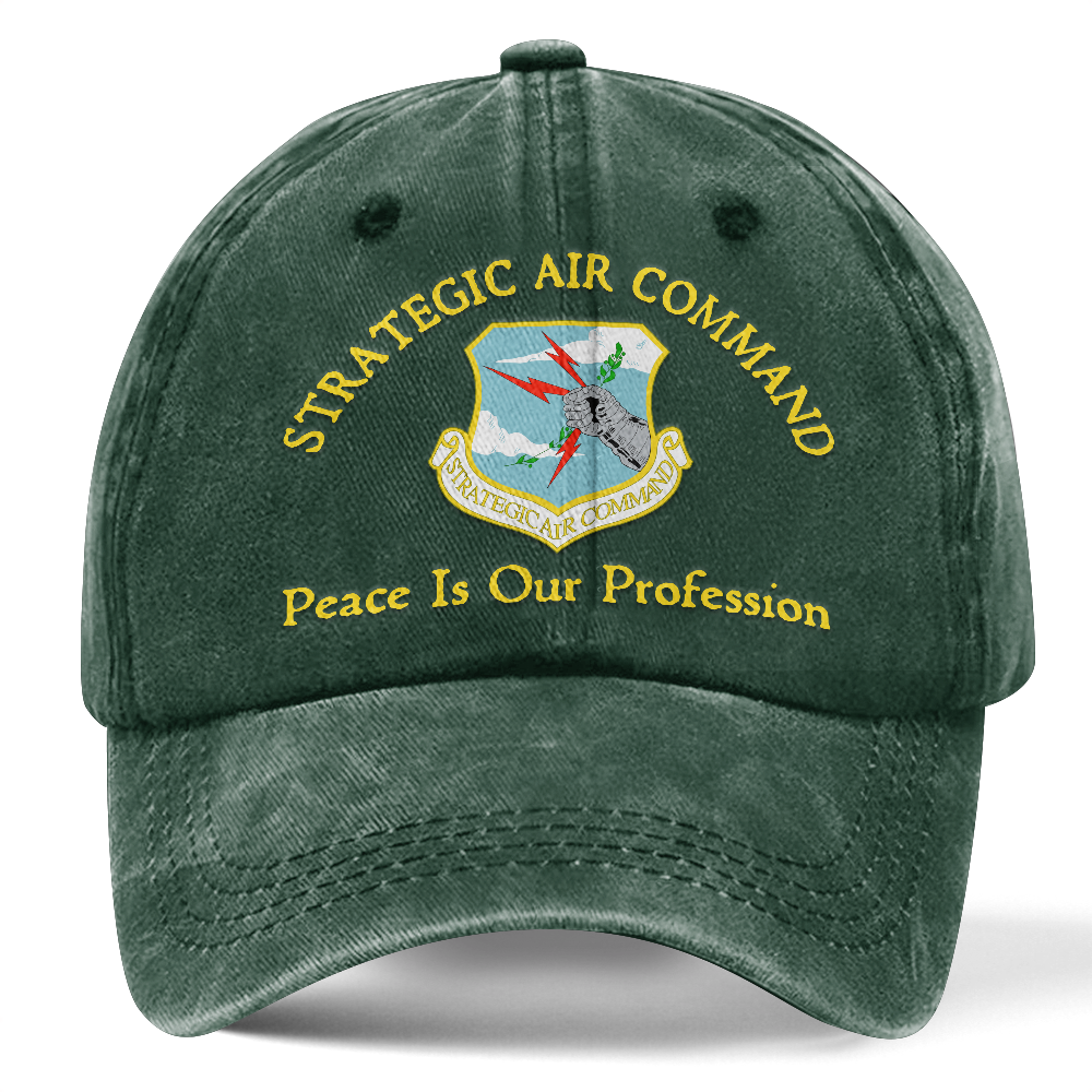 Personalizable Air Force Washed Cap