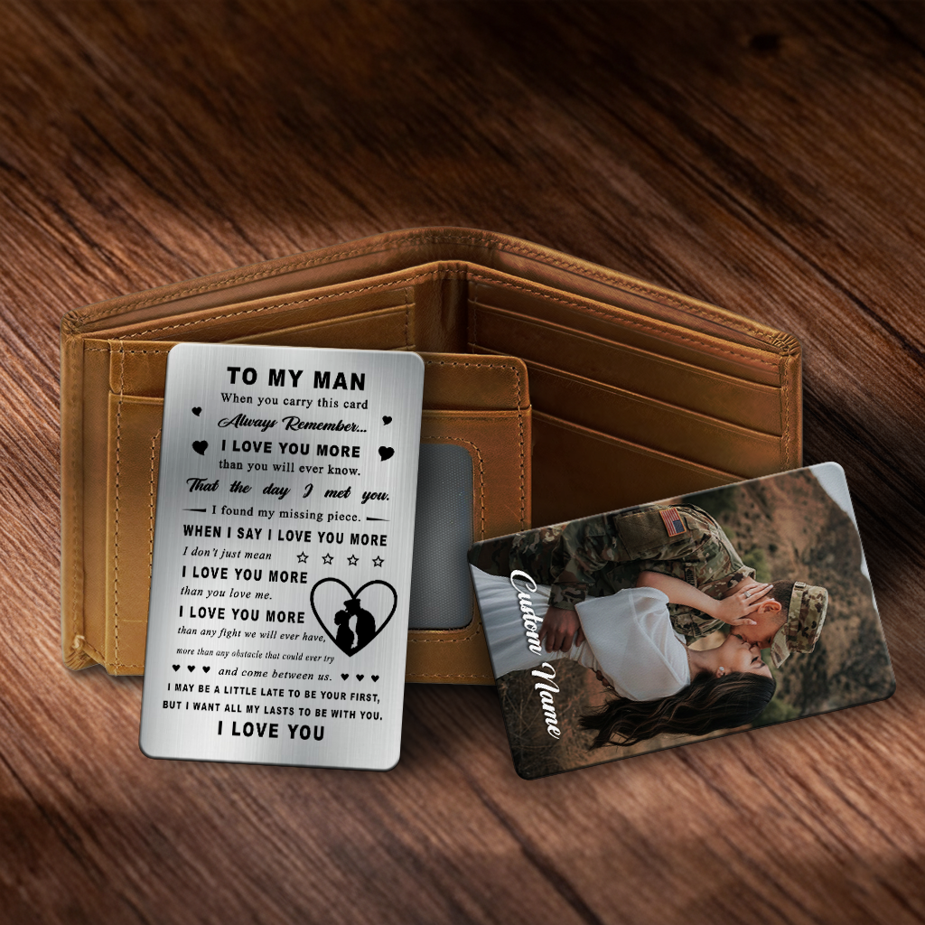 Personalizable Veteran Wallet Card