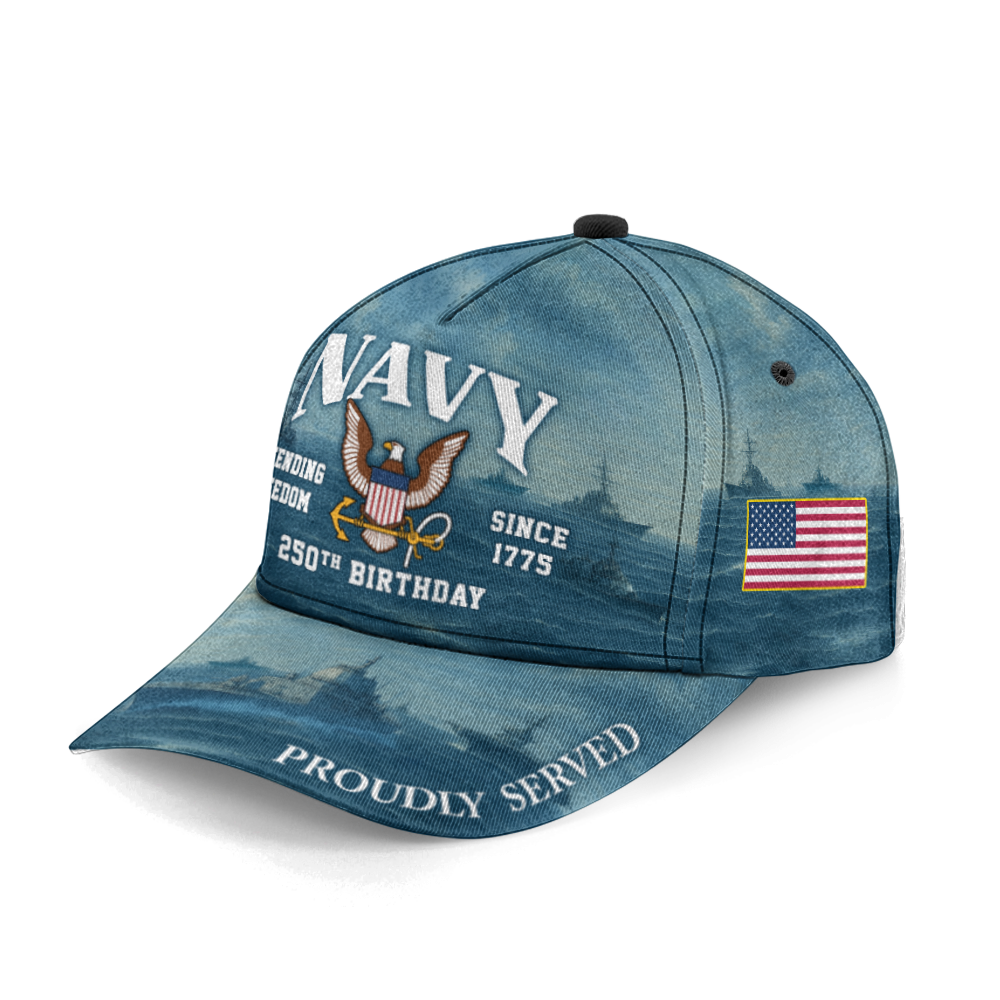 Navy 250th Anniversary Classic Cap