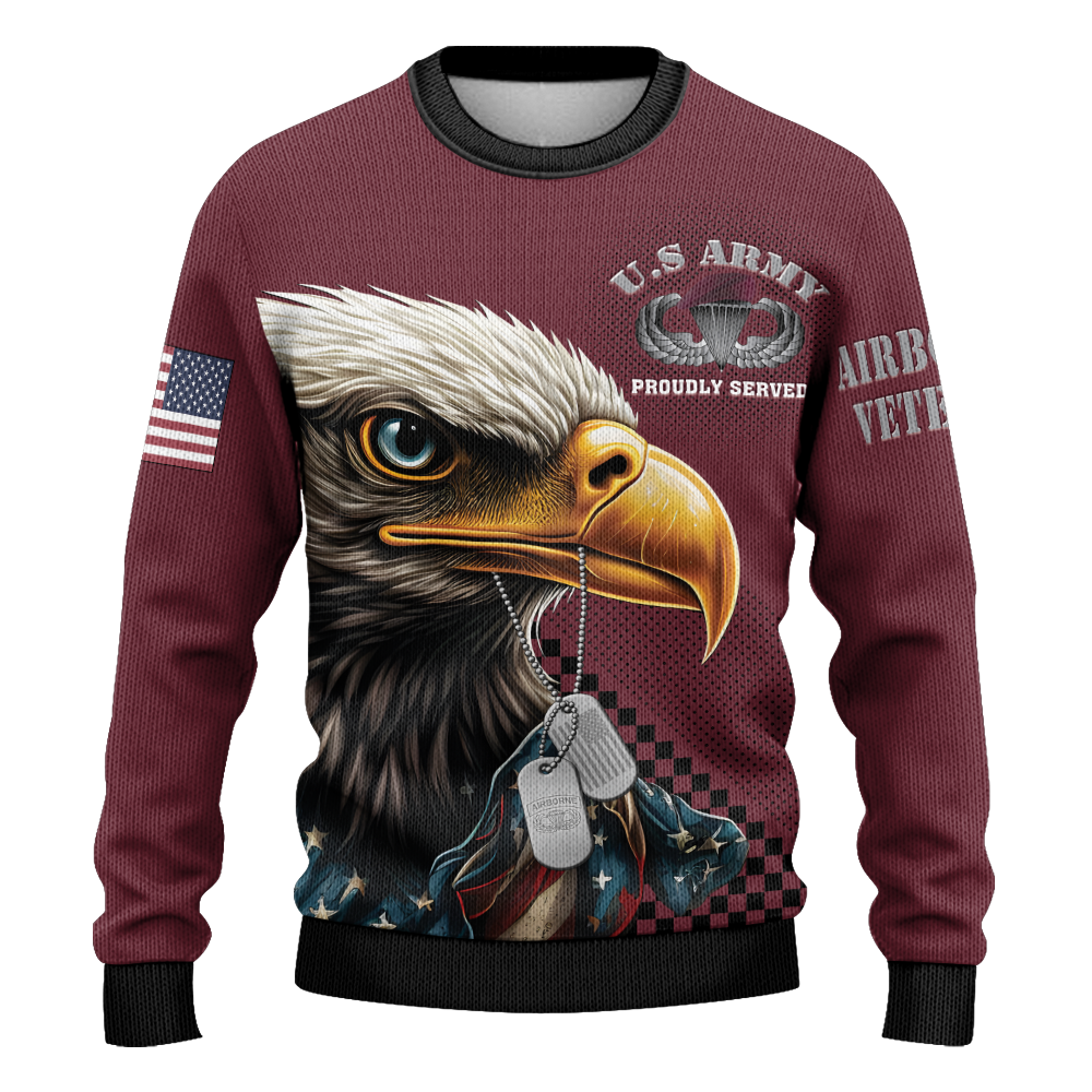 Paratrooper I'm the .001% Knitted Sweatshirt