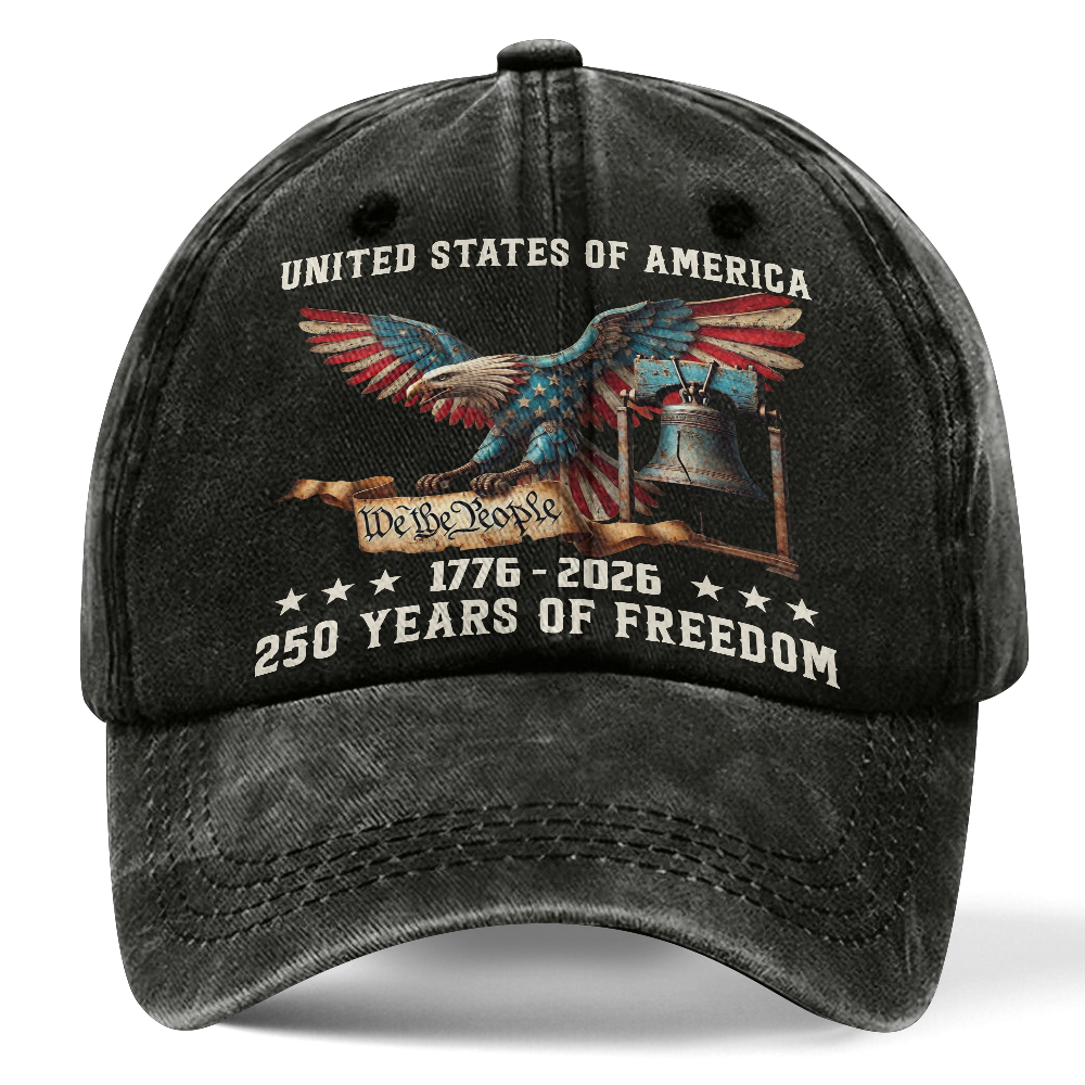 America 250th Anniversary Washed Cap