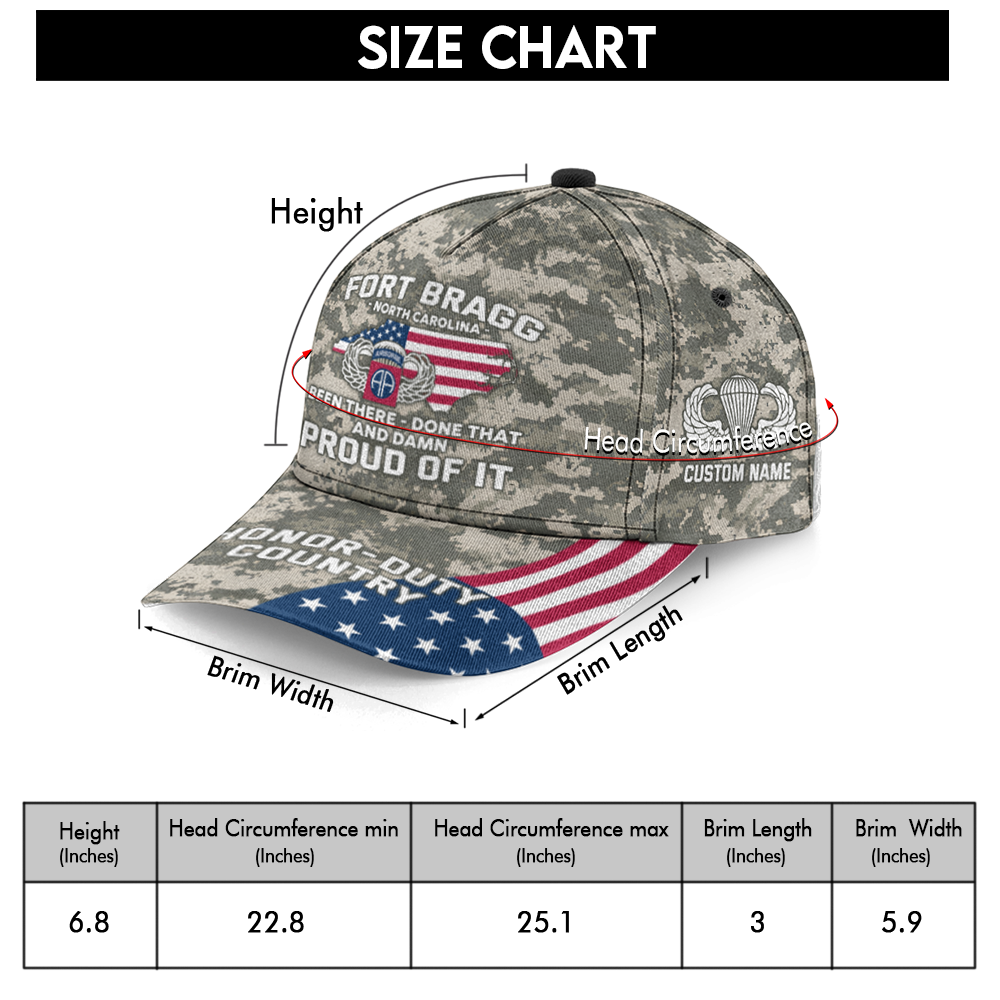 Personalized Airborne Been There Done That Classic Cap
