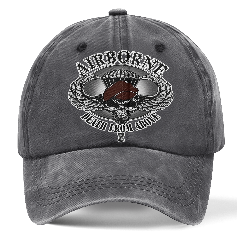 Airborne Death From Above Washed Cap