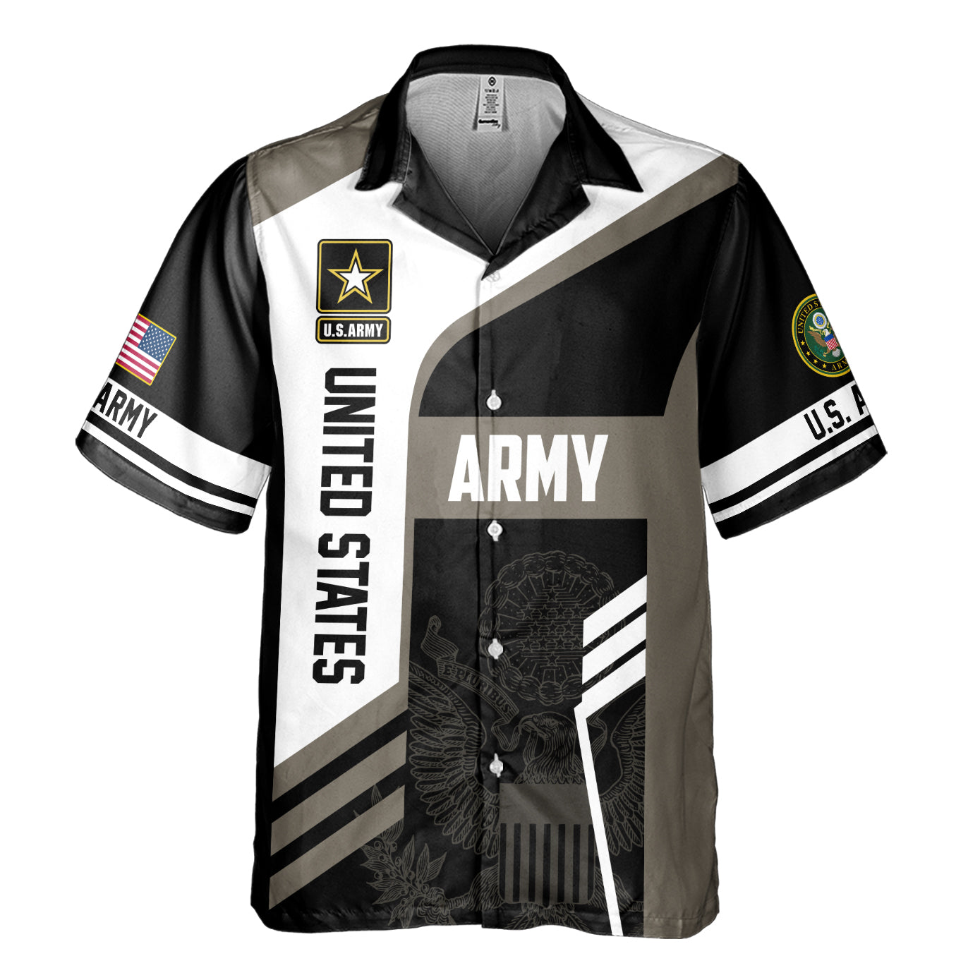 Army 250th Anniversary Cuban Shirt