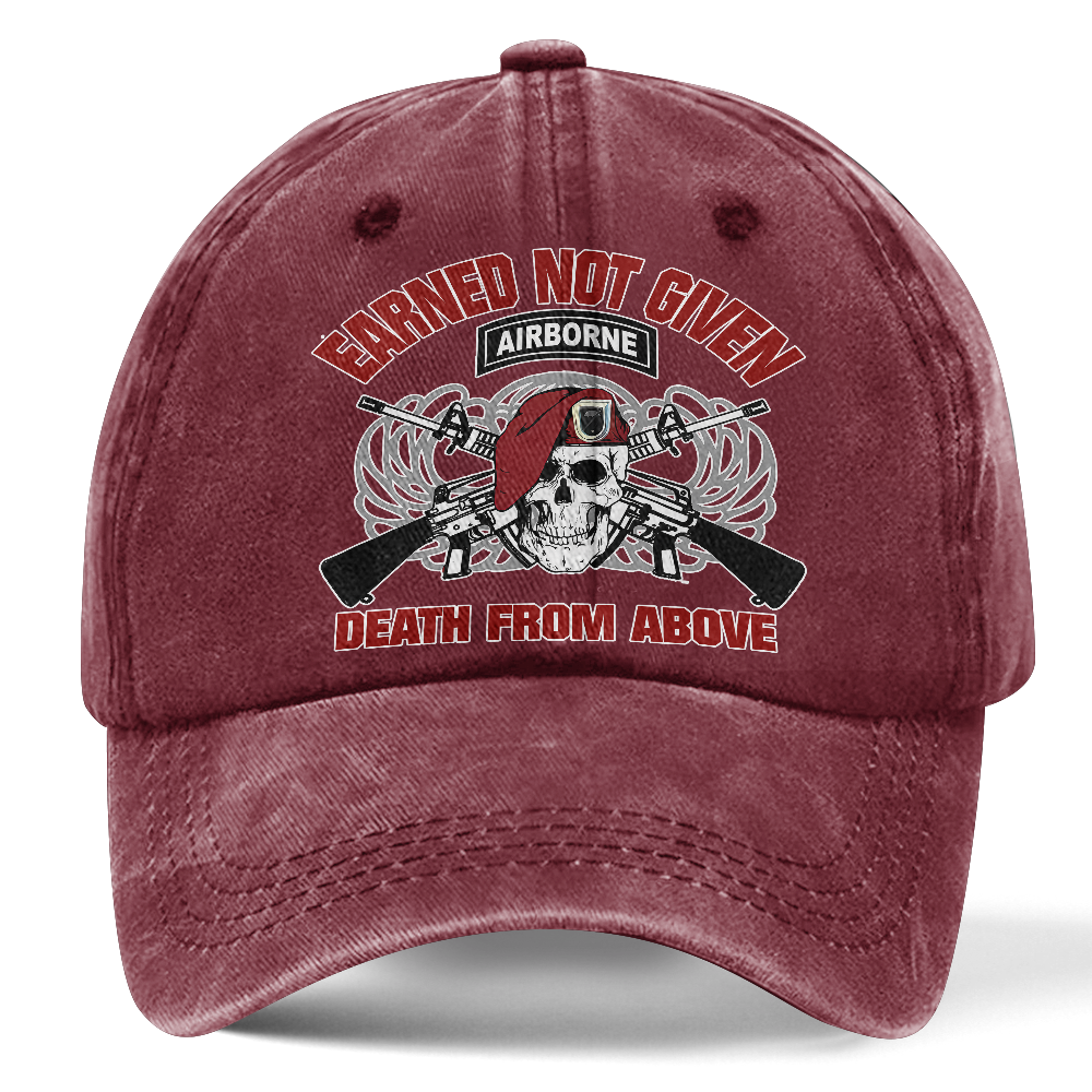 Airborne Death From Above Washed Cap