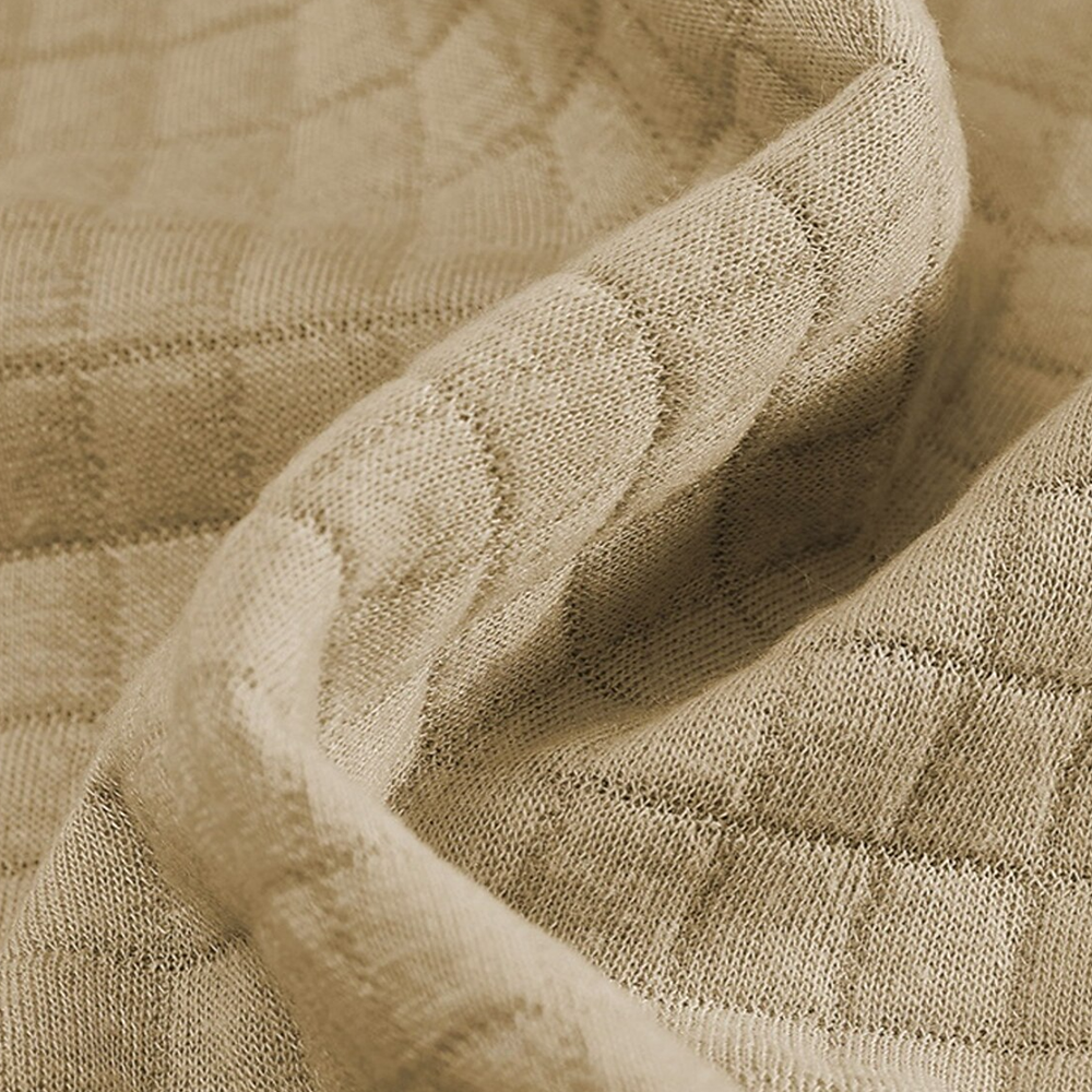 Navy Submarine Waffle Stand Collar Sweatshirt