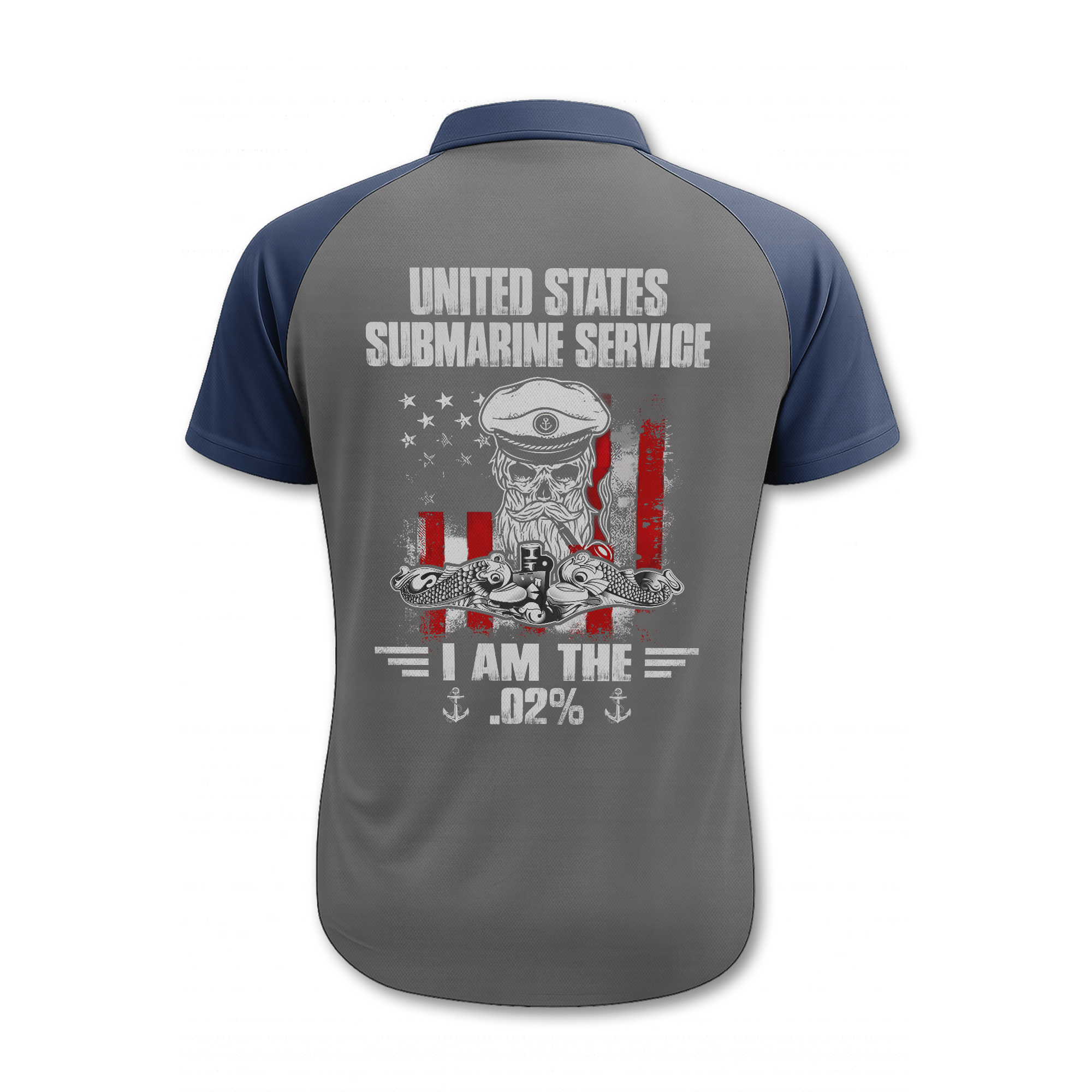 Navy Submarine Polo Shirt