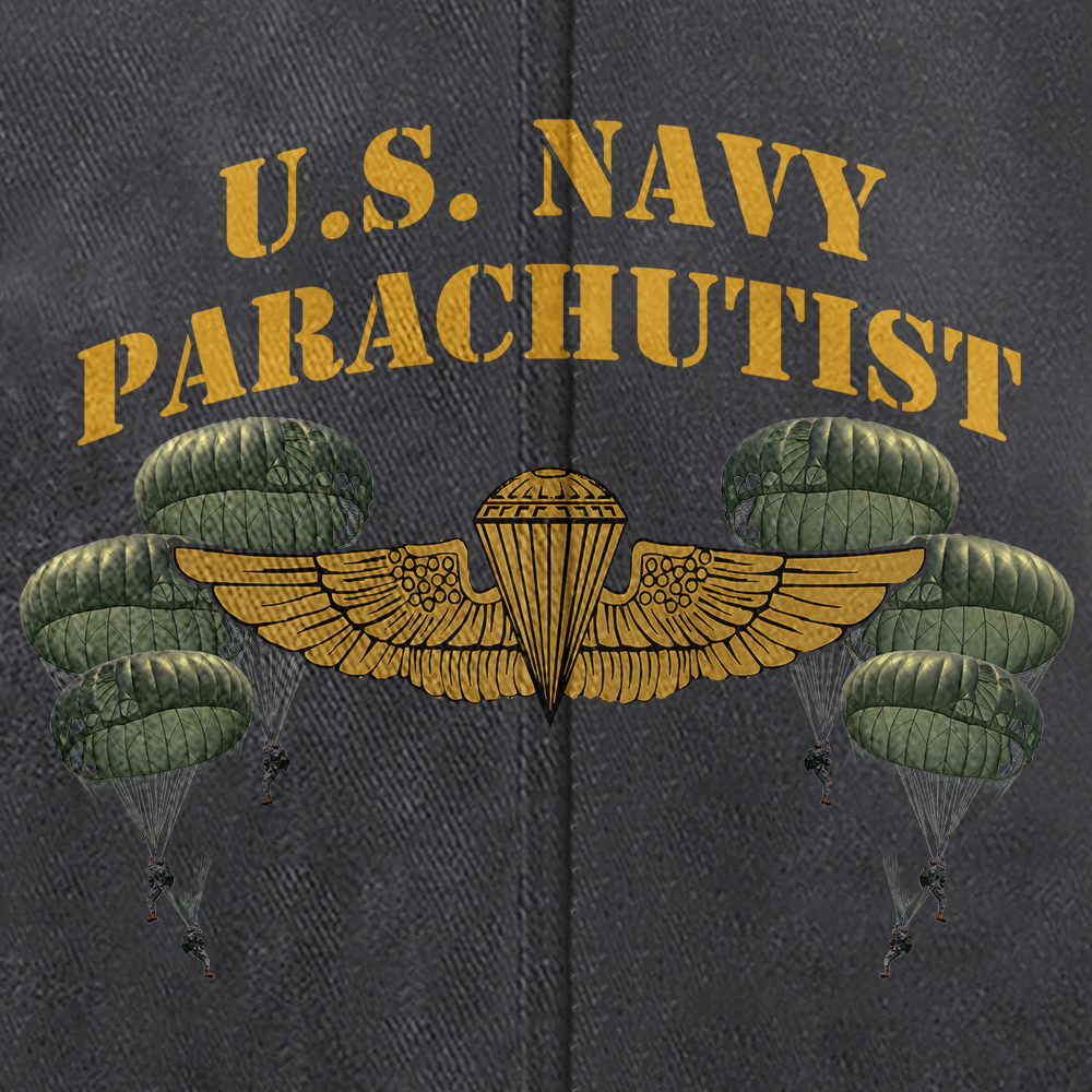 U.S Navy Parachutist Washed Cap