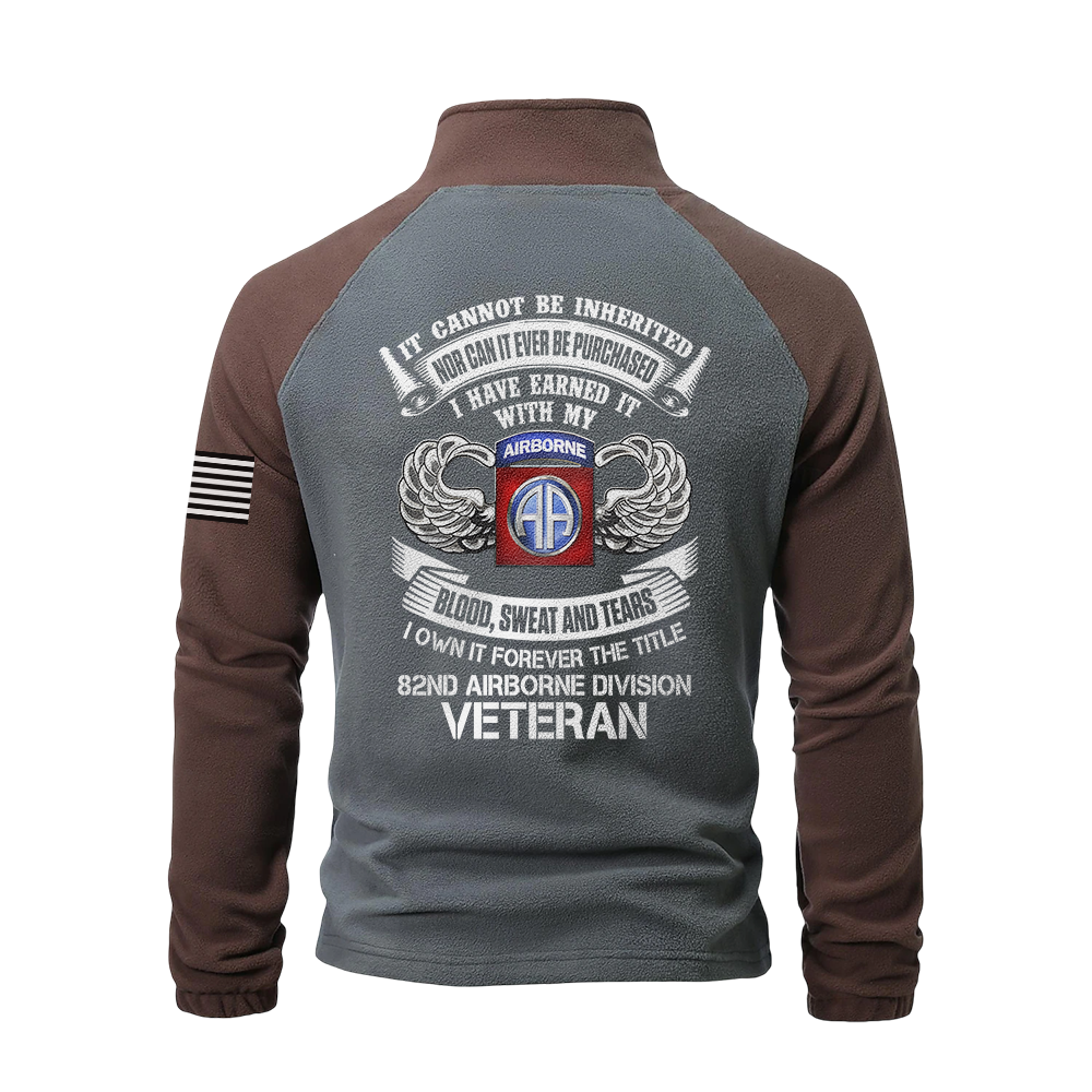 82nd Airborne Division Half-Zip Raglan Sweatshirt