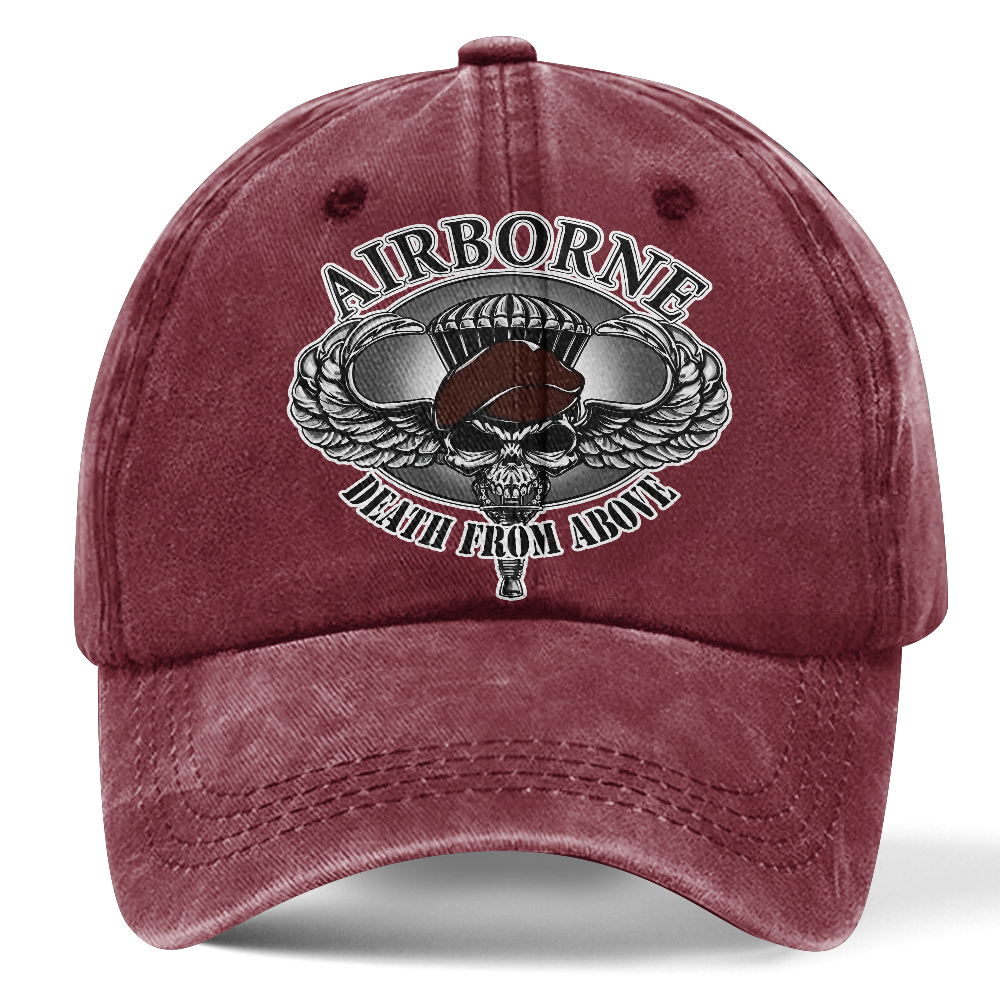 Airborne Death From Above Washed Cap