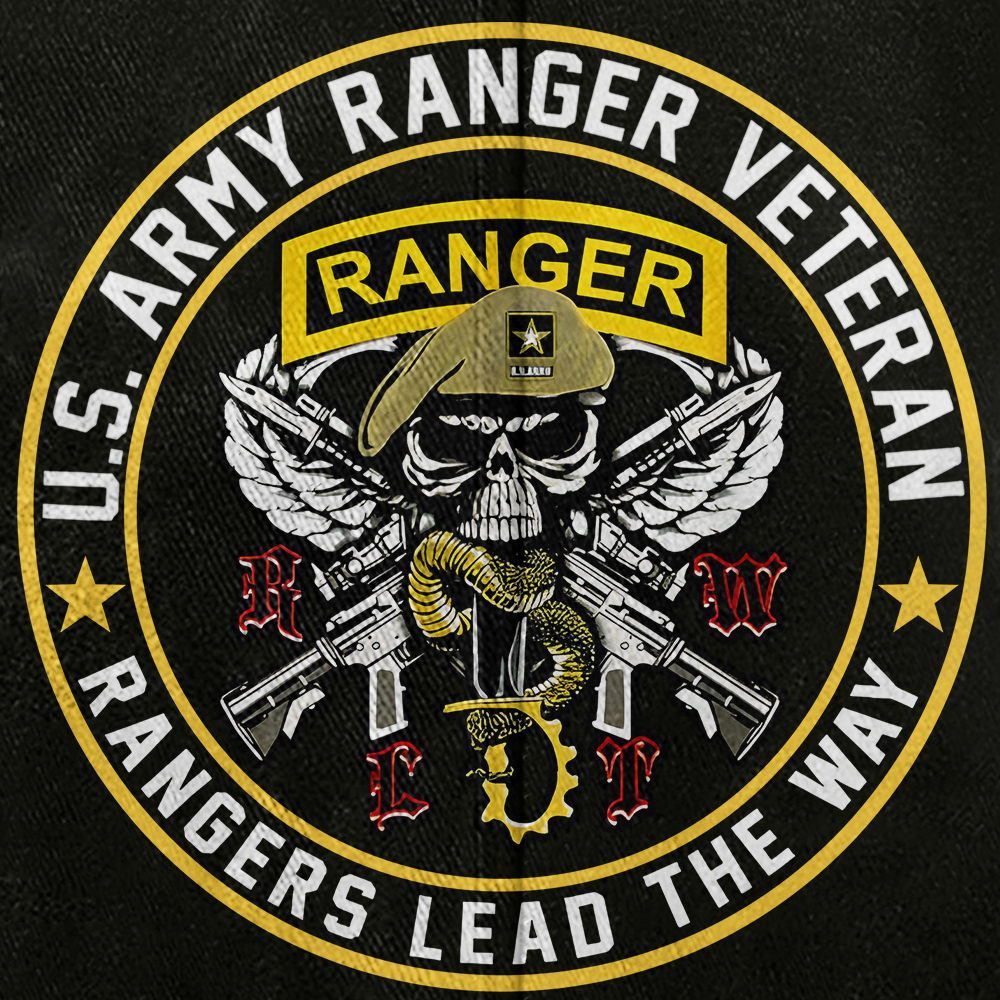 Personalizable Rangers Lead The Way Washed Cap