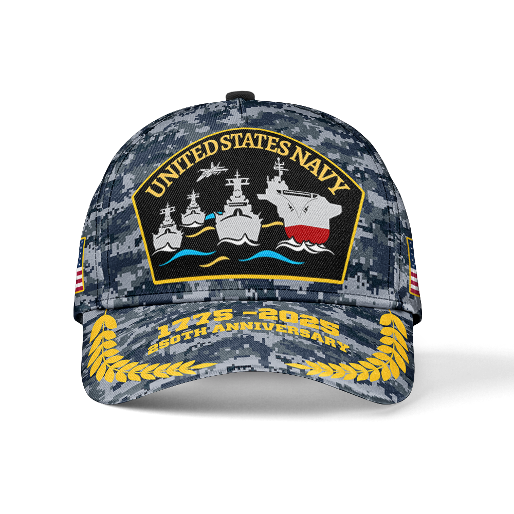 Navy 250th Anniversary Classic Cap