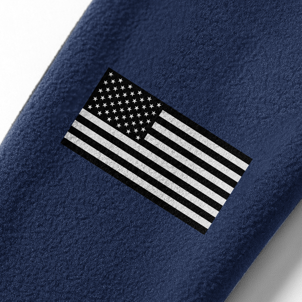 Personalizable Navy 250th Anniversary Half-Zip Raglan Sweatshirt