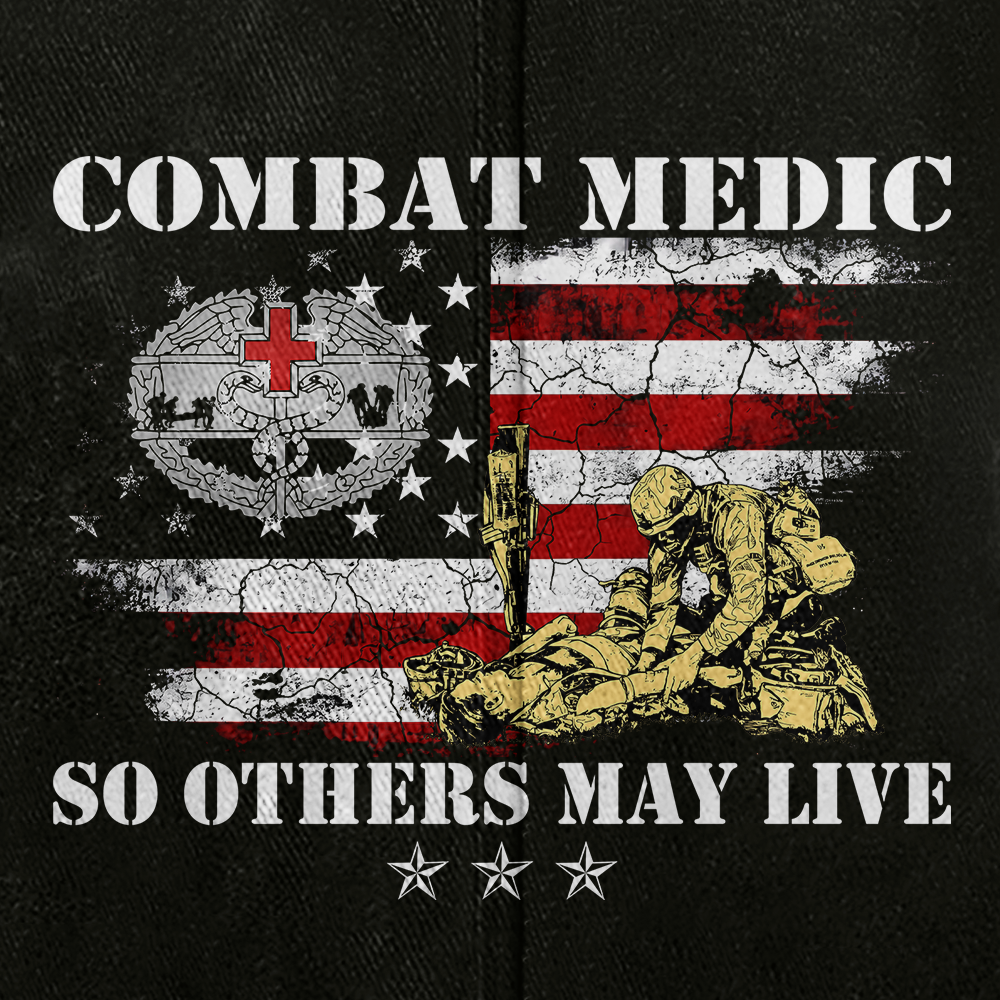 Personalizable Combat Medic Washed Cap
