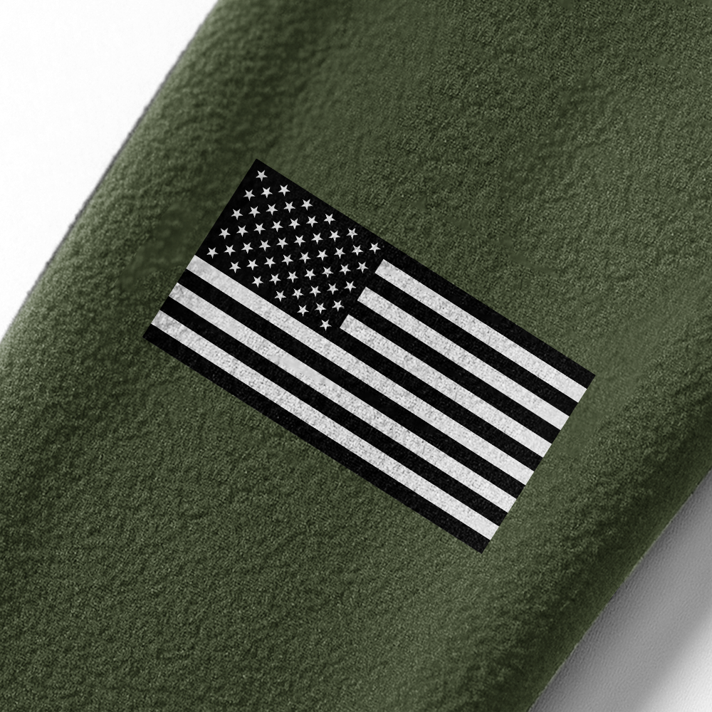 Personalizable Airborne Duty Honor Country Half-Zip Raglan Sweatshirt