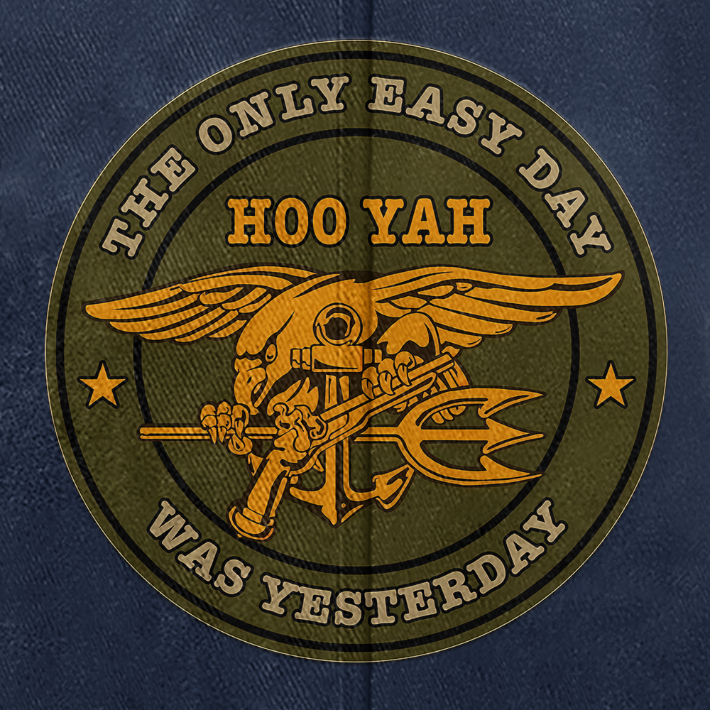 Personalizable Navy Seals Washed Cap