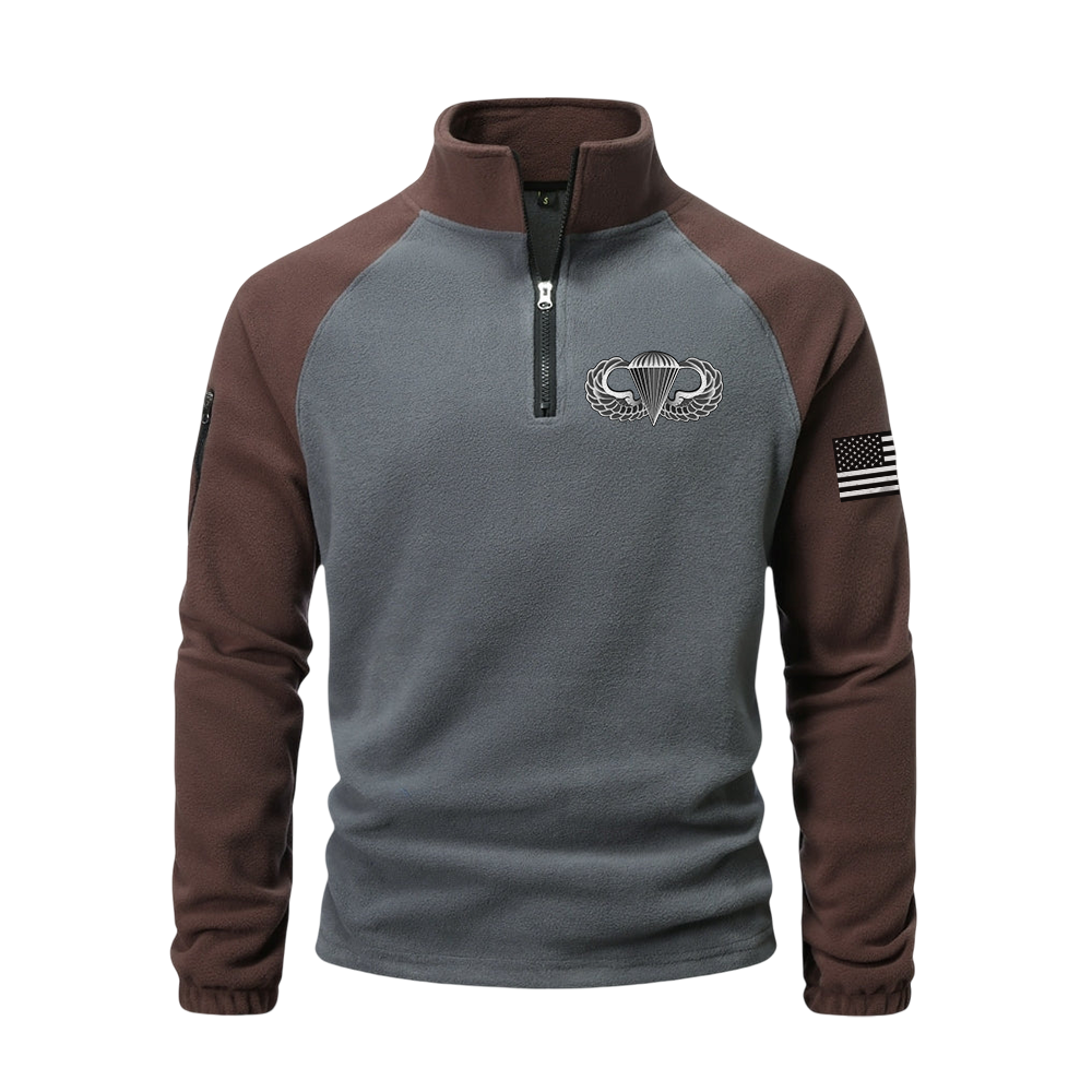 82nd Airborne Division Half-Zip Raglan Sweatshirt