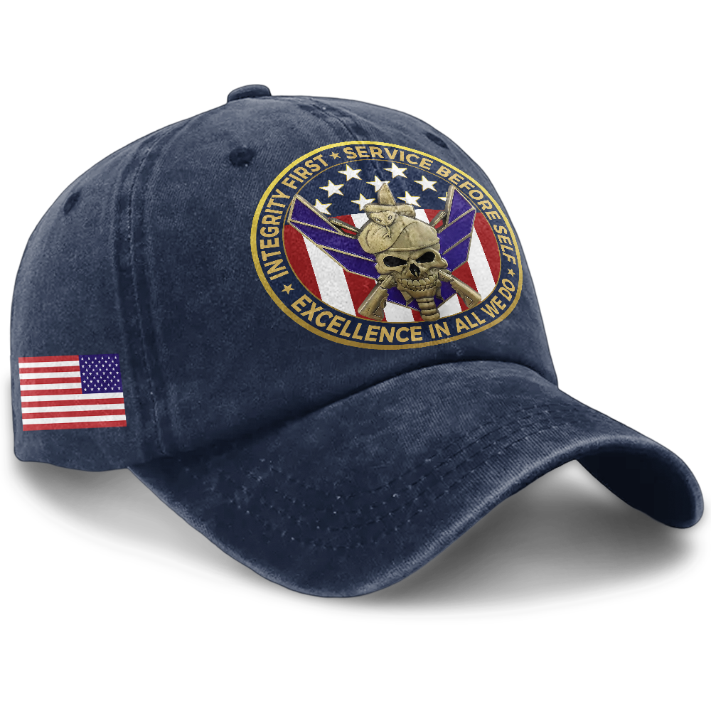 Personalizable Air Force Washed Cap