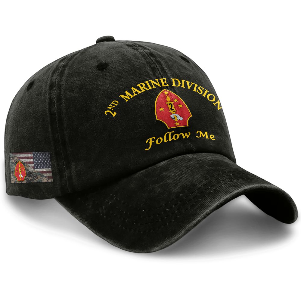 Personalizable Follow Me Washed Cap