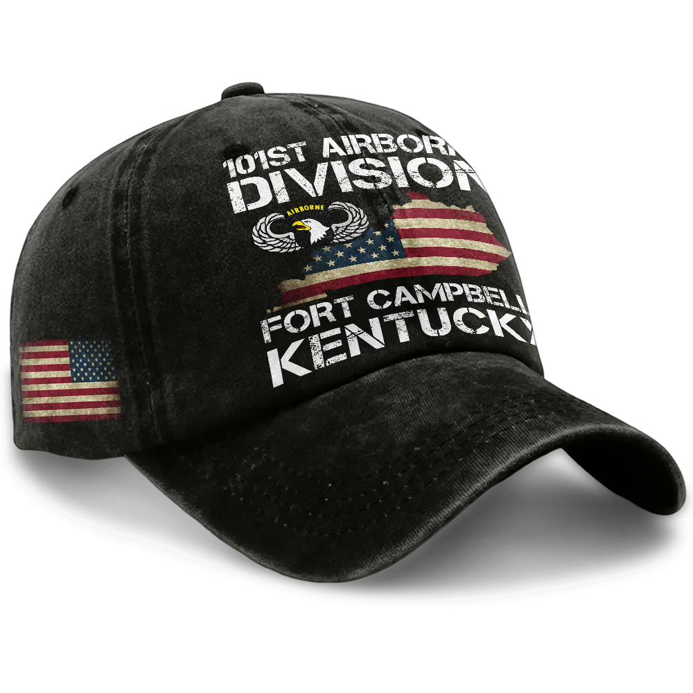 Airborne Fort Campbell Washed Cap