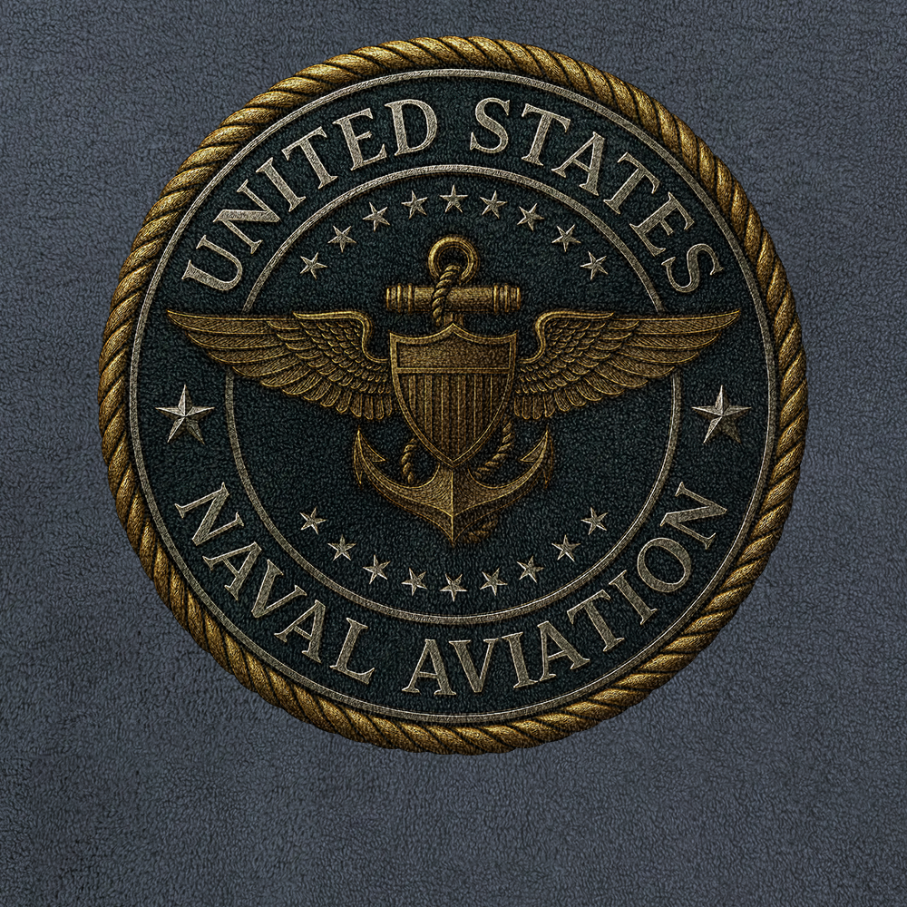 Naval Aviation Half-Zip Raglan Sweatshirt