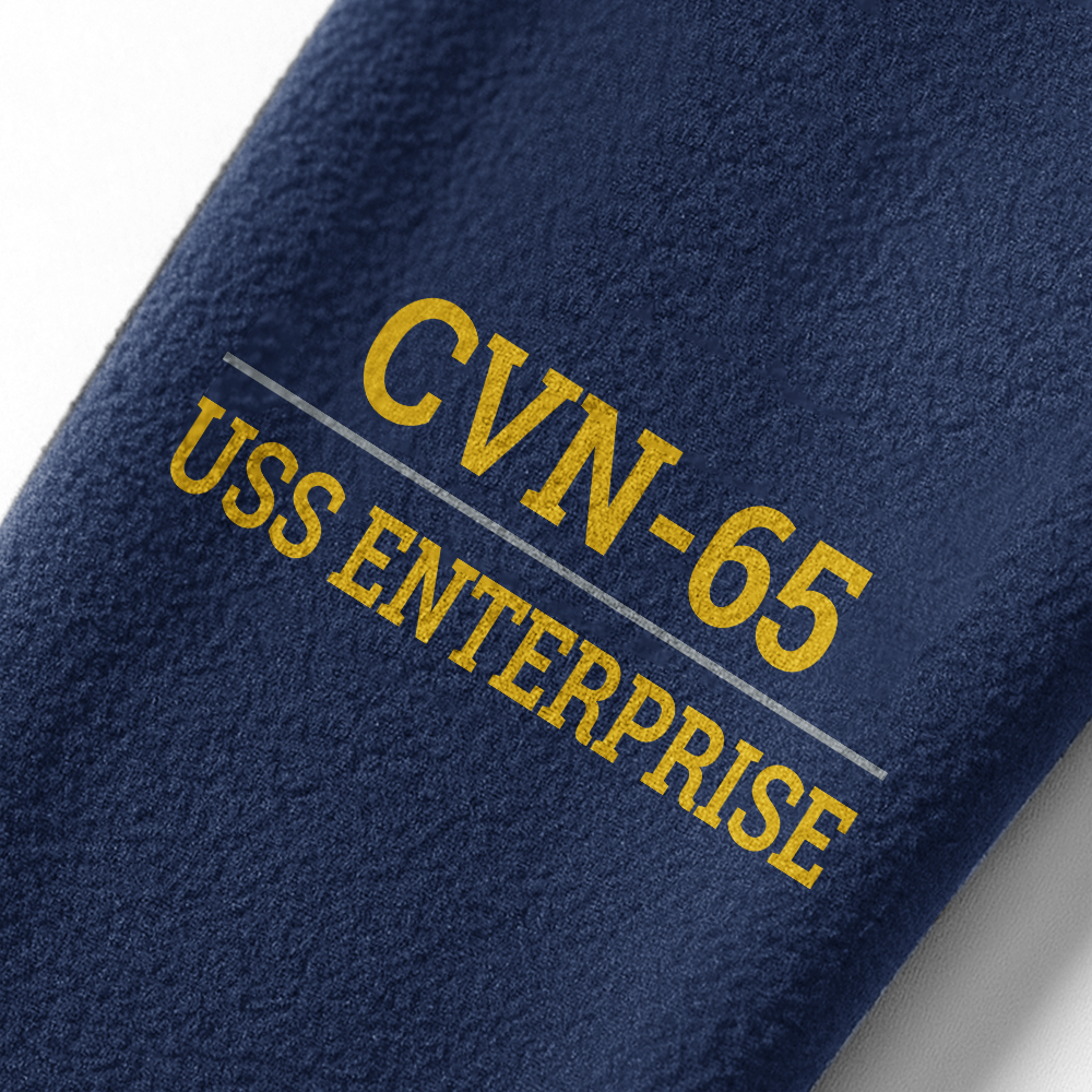 Personalizable Navy Proudly Served Half-Zip Raglan Sweatshirt