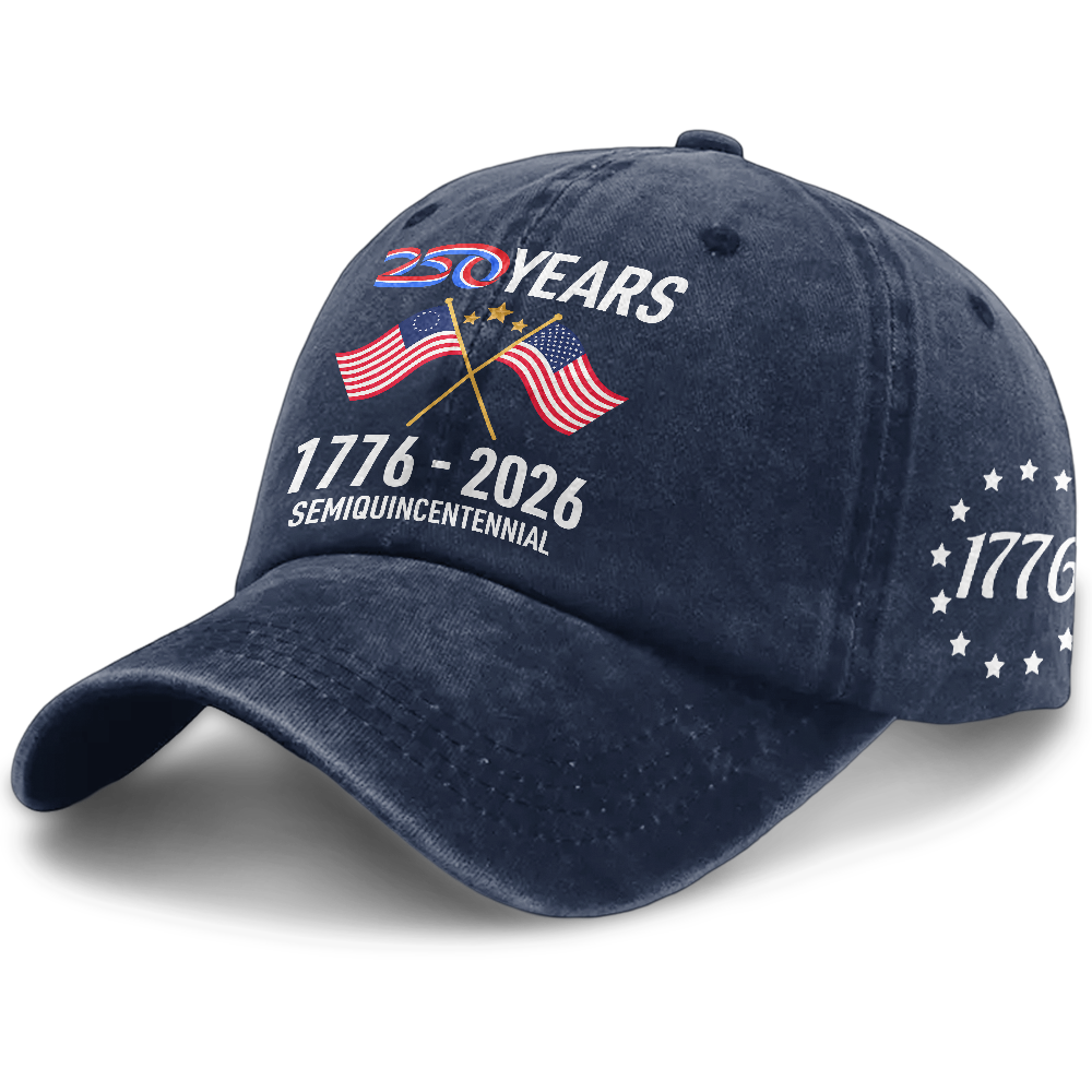 America 250th Anniversary Washed Cap