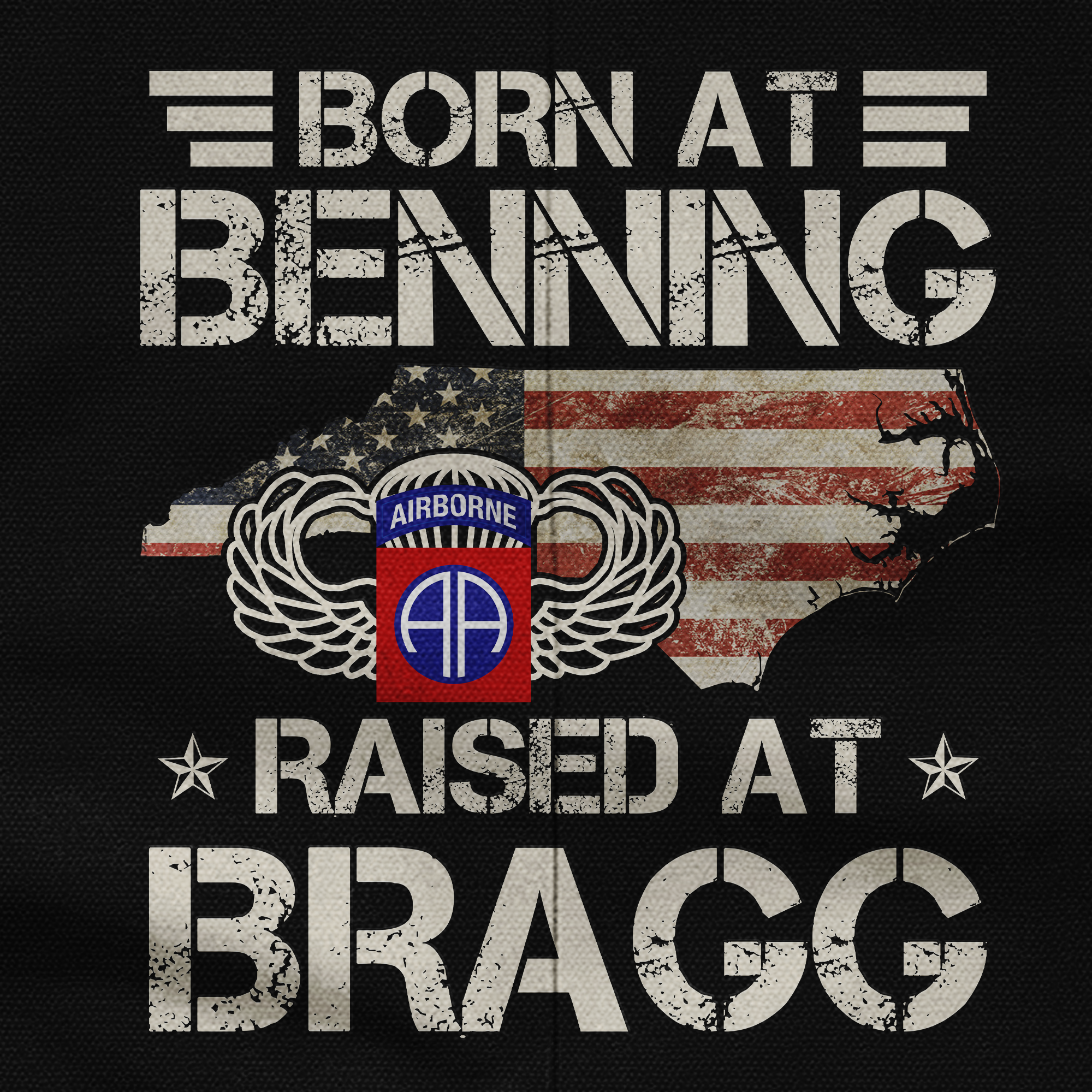 Personalizable 82nd Airborne Born At Benning Pocket Vest