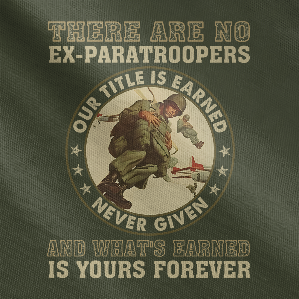 There's No Ex-Paratroopers Tactical Polo Shirt