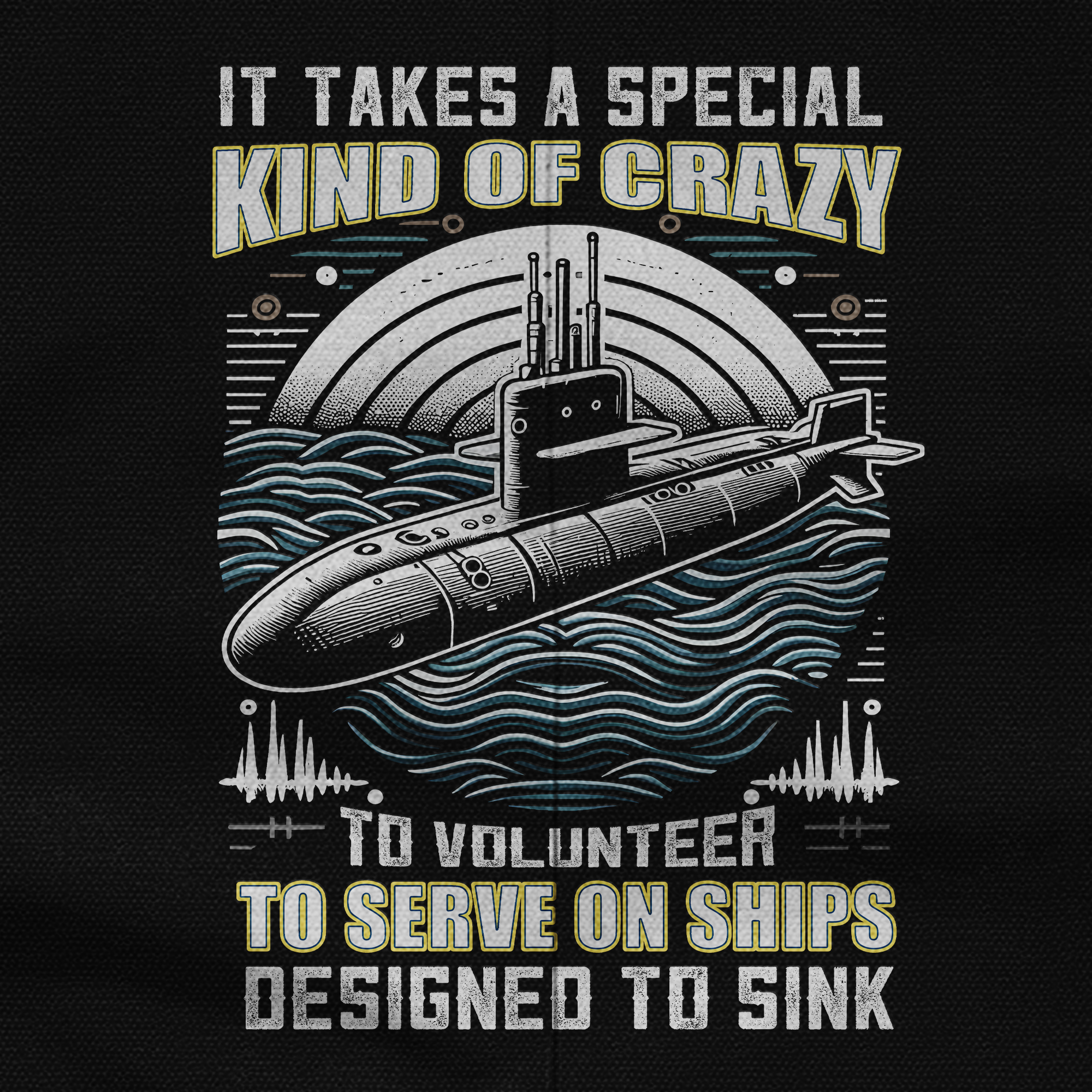 Navy Submarine Serve On Ships Designed To Sink Pocket Vest