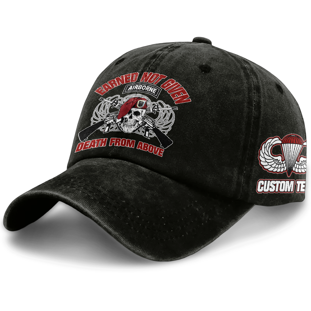 Airborne Death From Above Washed Cap