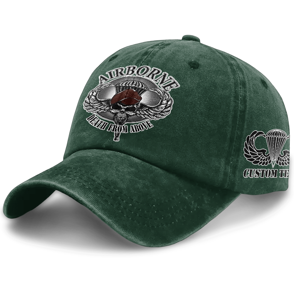 Airborne Death From Above Washed Cap