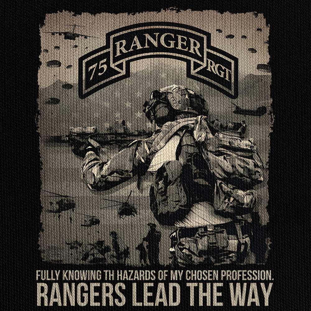 75th Ranger Regiment Quarter Zip Hoodie