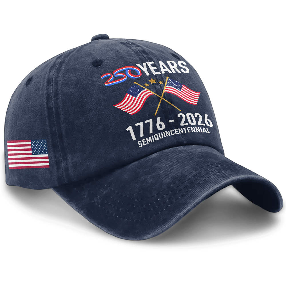 America 250th Anniversary Washed Cap