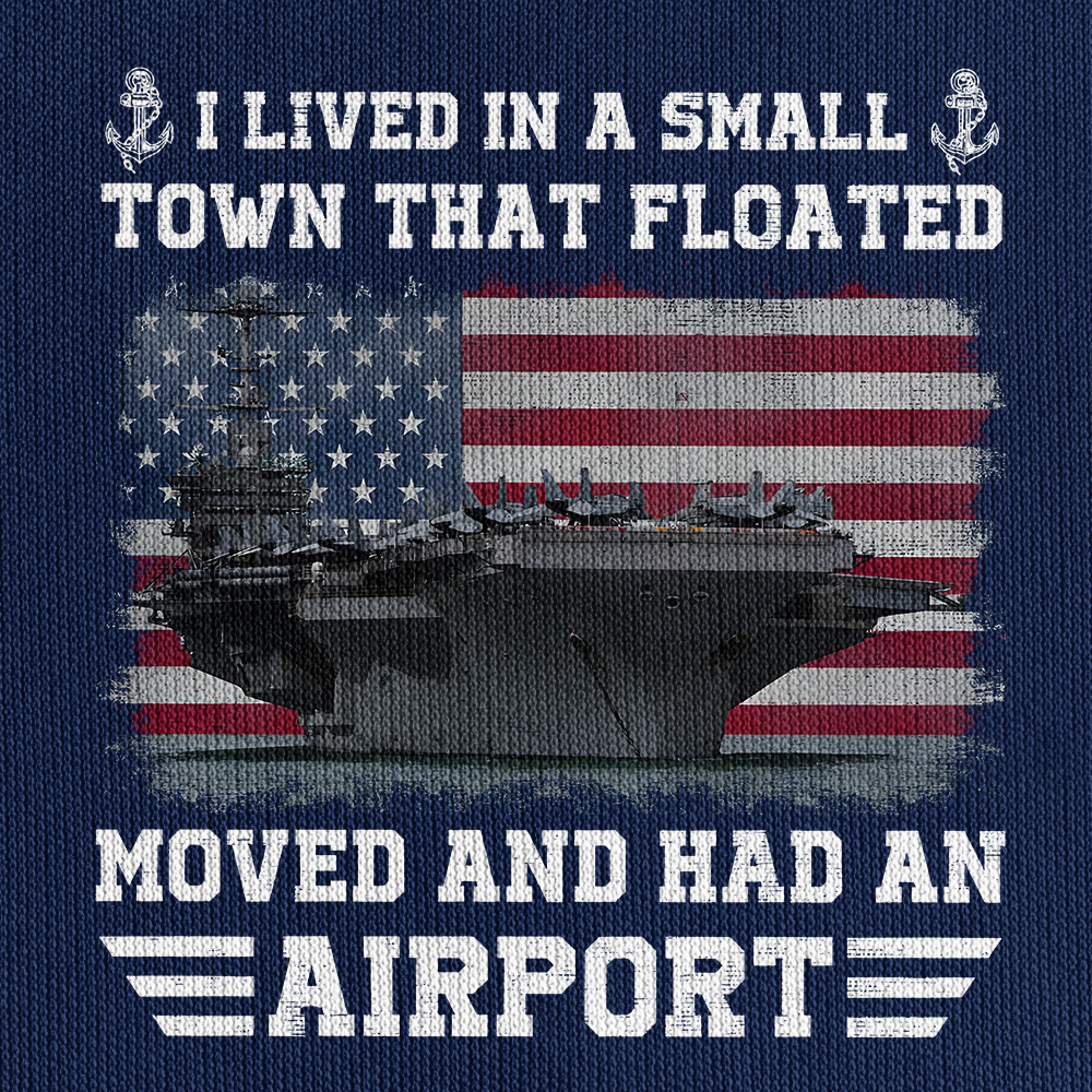 Personalizable I Lived In A Small Town That Floated Quarter Zip Hoodie