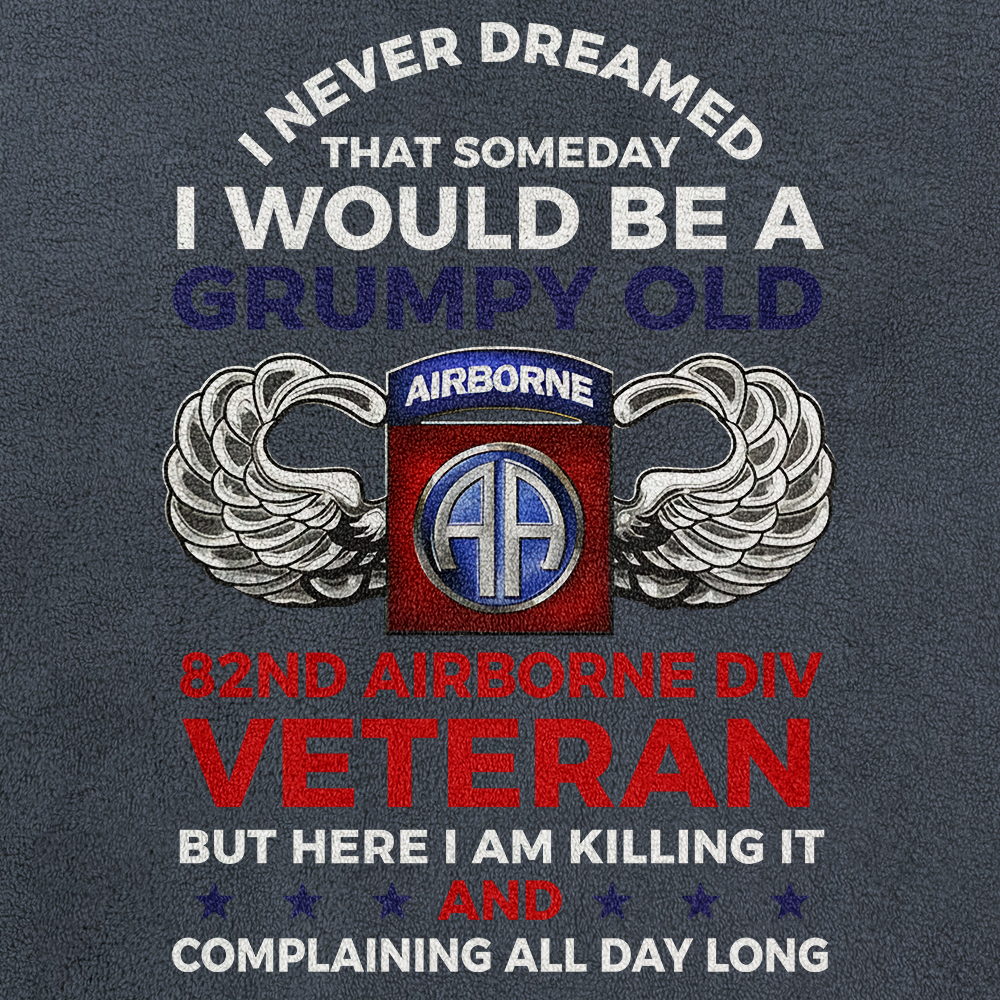 82nd Airborne Division Half-Zip Raglan Sweatshirt