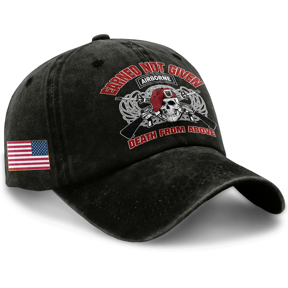 Airborne Death From Above Washed Cap