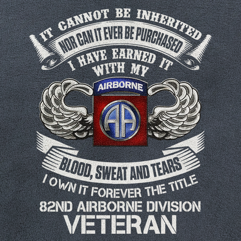 82nd Airborne Division Half-Zip Raglan Sweatshirt