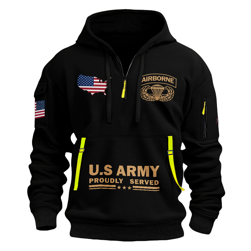 75th Ranger Regiment Quarter Zip Hoodie