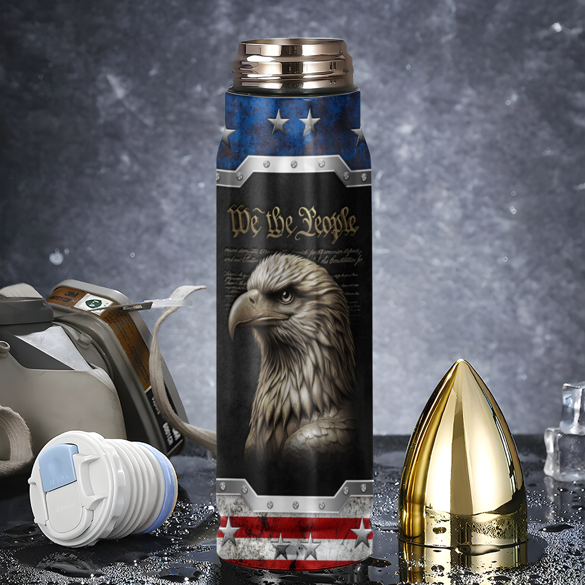 Personalizable America 250 Years Bullet Tumbler