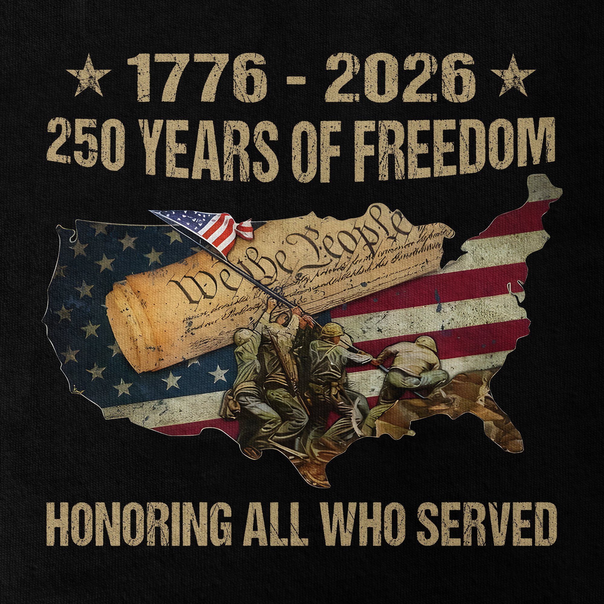 America 250 Years Classic T-shirt