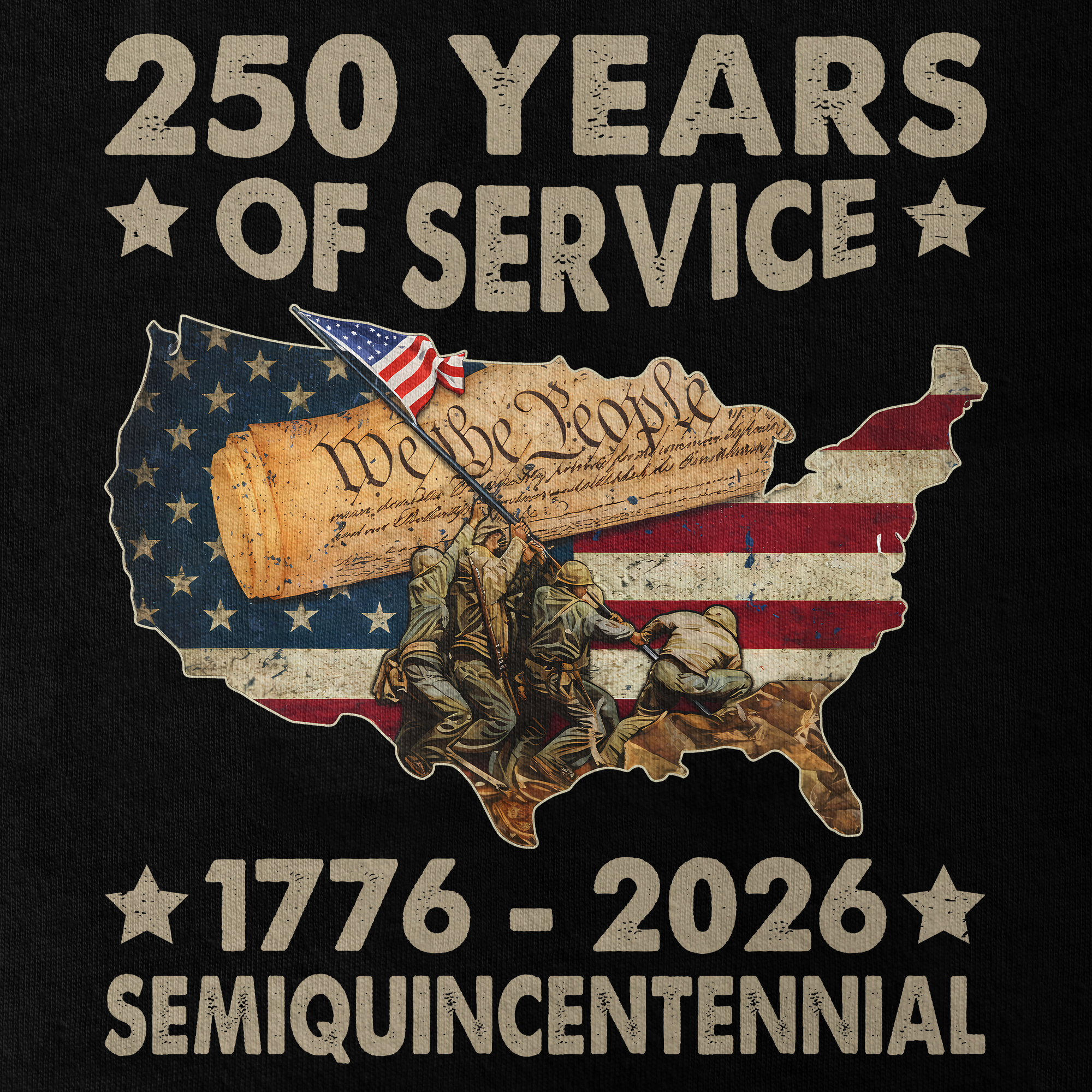 America 250 Years Classic T-shirt